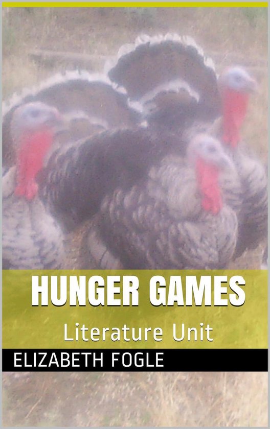 Hunger Games Literature Unit - cover