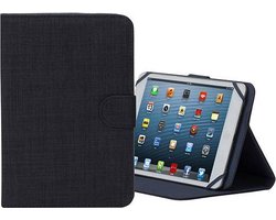 RivaCase 3314 - Universele Tablet case - 8 Inch (Apple iPad mini 4 / Asus VivoTab 8 M81C / Asus ZenPad 8.0 Z380CX / Lenovo TAB 2 A8-50F / Samsung Galaxy Tab A 8.0 SM-T355 / Galaxy Tab S2 / Sony Xperia Z3 Tablet Compact)  - Zwart