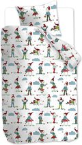 Beddinghouse Kids Gnomes Dekbedovertrek - Blauw 140x200/220