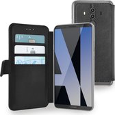 Azuri walletcase - magnetische sluiting & 3 cardslots - zwart - Huawei Mate 10 Pro