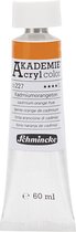 Schmincke AKADEMIE® Acryl color, semi-transparent, good fade resistant, 60 ml, cadmium orange hue (227)
