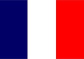 Vlag Frankrijk 90 x 150 cm