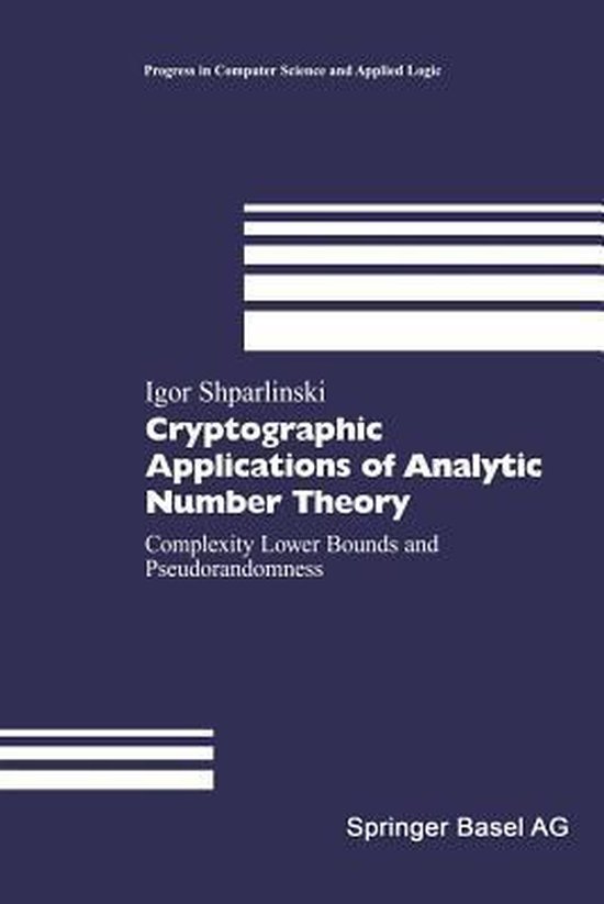 Cryptographic Applications of Analytic Number Theory - cover