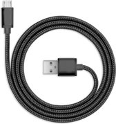 Gebra - USB-C kabel USB Type-C Oplaad en Data kabel 3.1 naar USB A 3.1 - 1 meter - Zwart