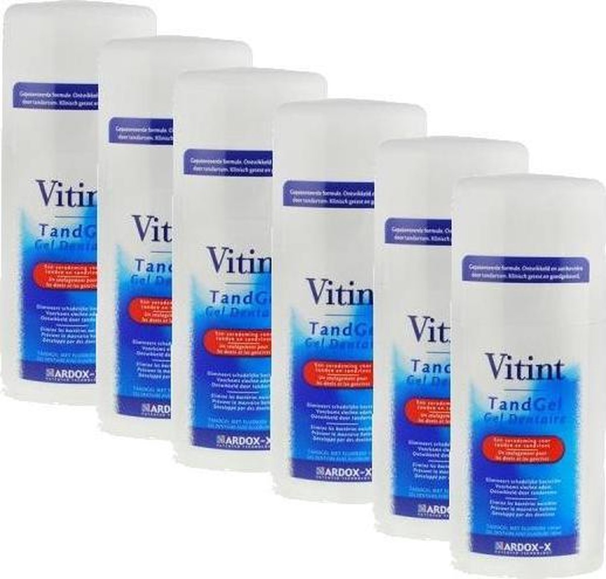Goedkoopste 6x Vitint tandgel met unieke Ardox-X technologie