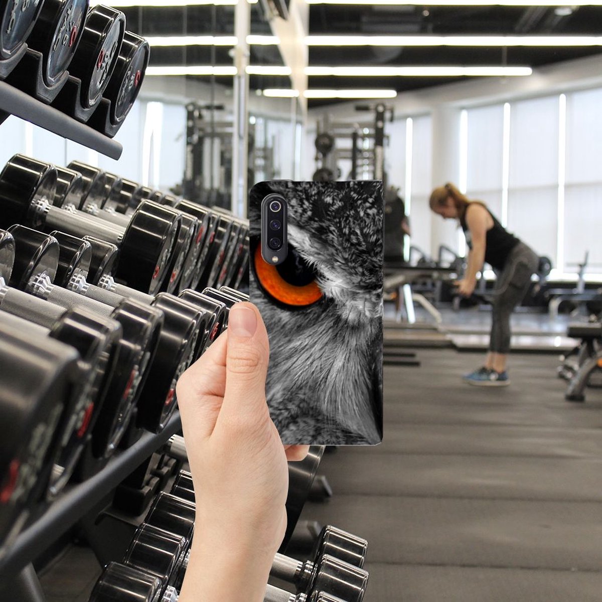 Xiaomi Mi 9 Hoesje maken Uil