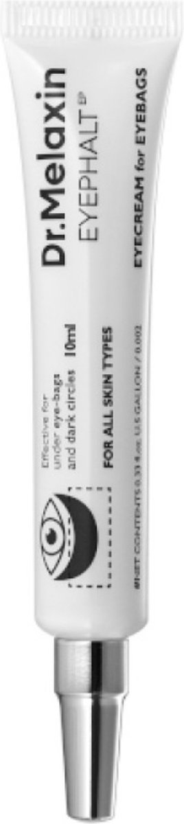 Dr.Melaxin Eyephalt Eyebag Cream for Puffiness, Dark Circles & Fine Lines, Wrinkle, EGF Anti-Aging Under Eye Moisturizer with Niacinamide&Ceramide 10ml
