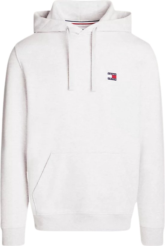 Tommy Hilfiger Regular Badge Hoodie - Grijs - Maat XL