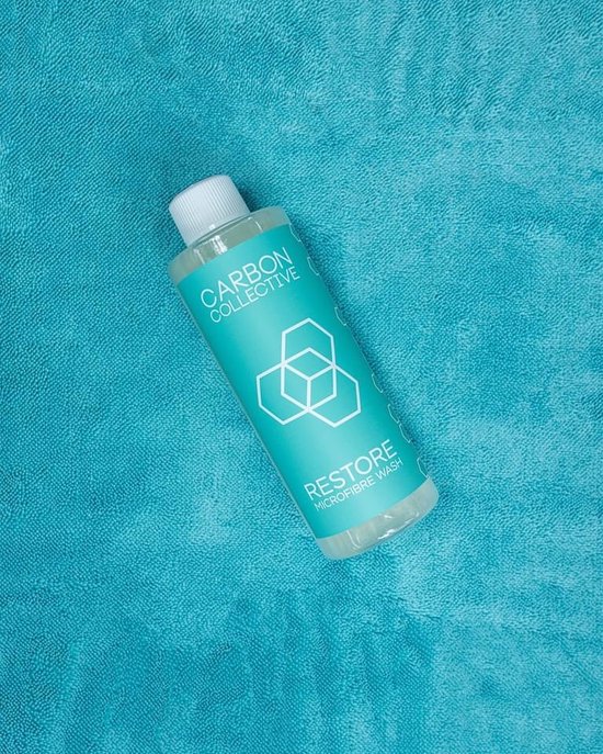 CARBON COLLECTIVE - RESTORE - Lingette nettoyante en microfibre - APPROUVÉ KL!N - 5000 ml