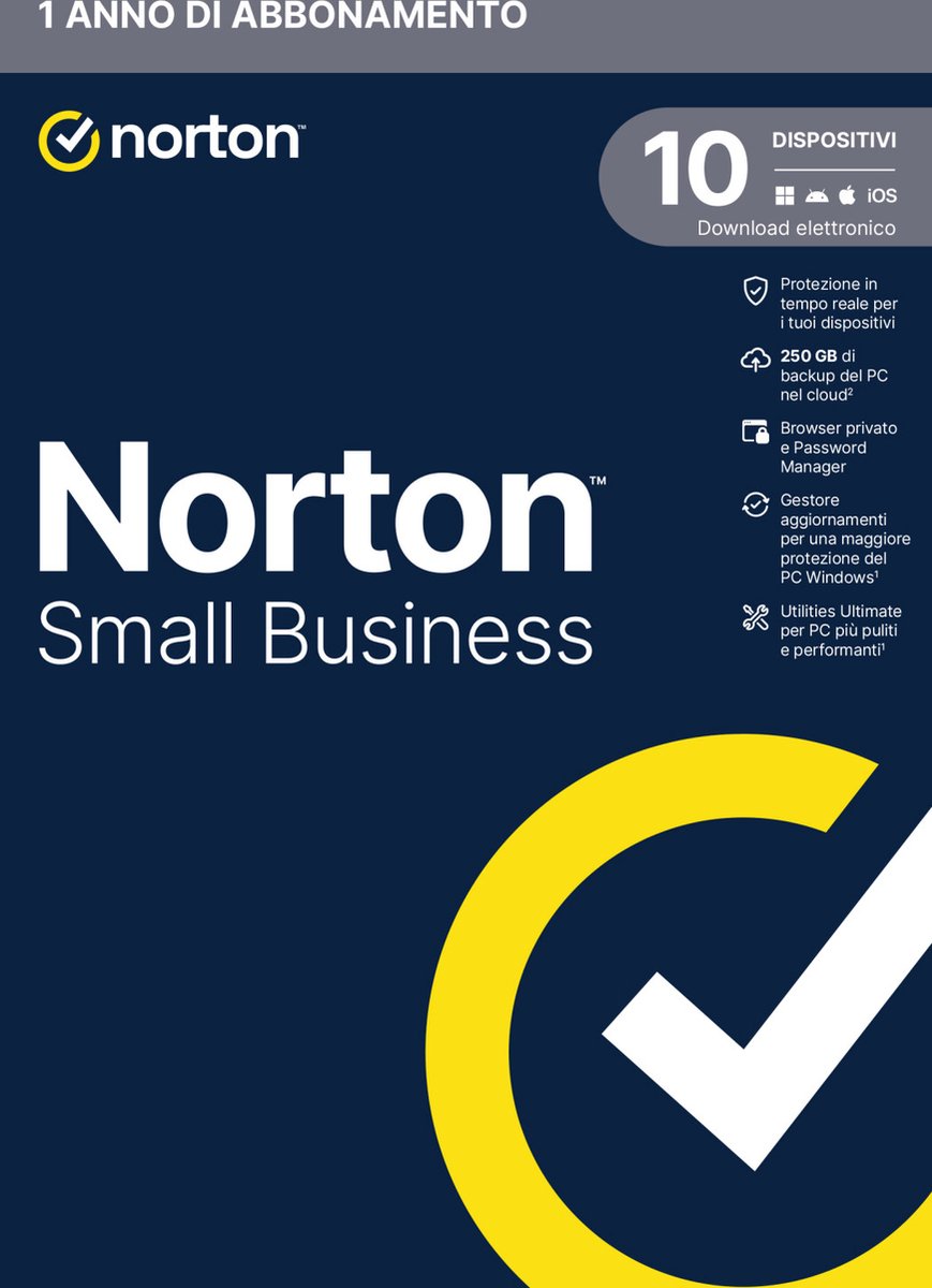 Norton 21454860 softwarelicentie & -uitbreiding 1 licentie(s) Doos 12 maand(en)