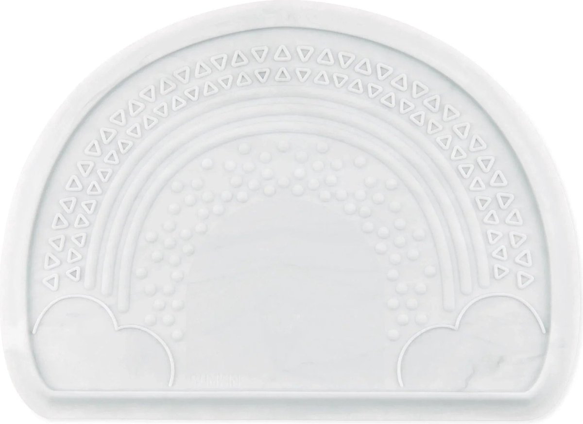 Bumkins - Siliconen Sensorische Placemat - Marmer