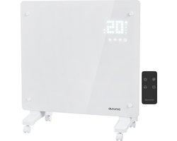 Auronic Elektrische Kachel – 1000W - Convectorkachel met Thermostaat, Timer en Afstandsbediening -…