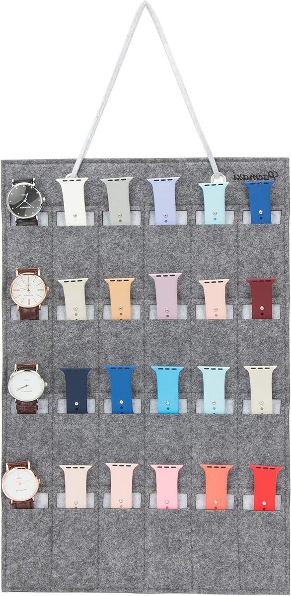 Opbergdoos voor horloges - luxe design, horlogekoffer van leer