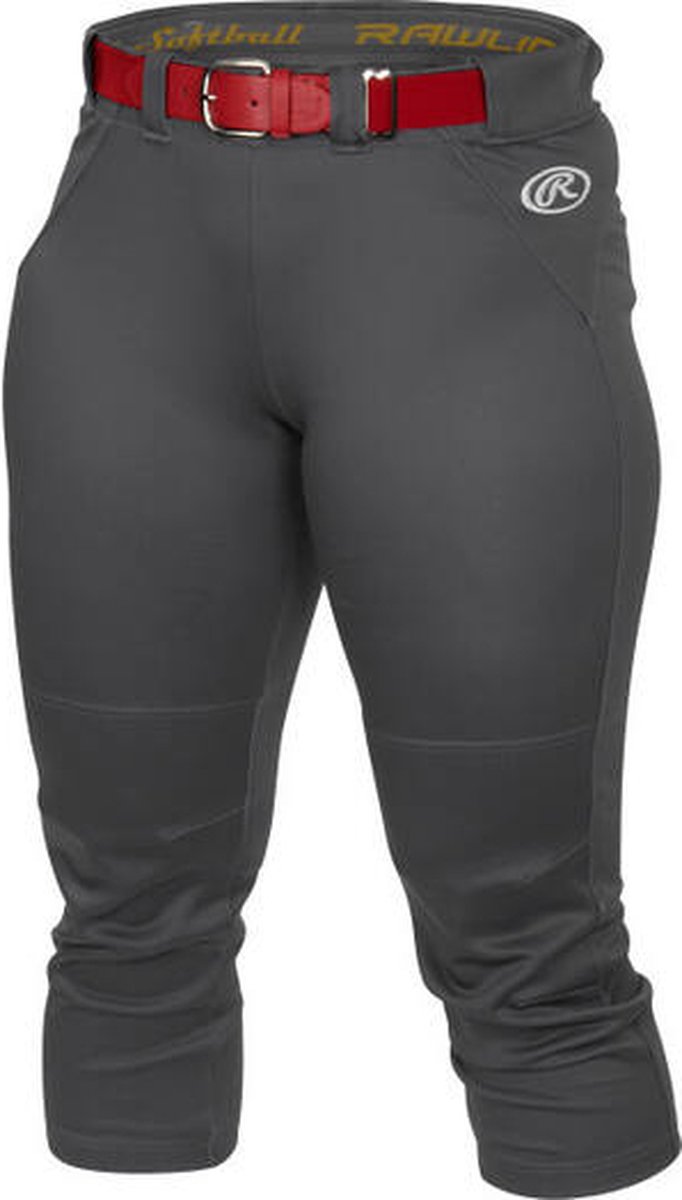 Rawlings WYP Women's Yoga Style Pant L Graphite voor Sport Honkbal/Softball