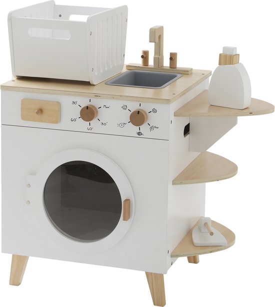 Vertbaudet Lave-linge et fer à repasser en bois