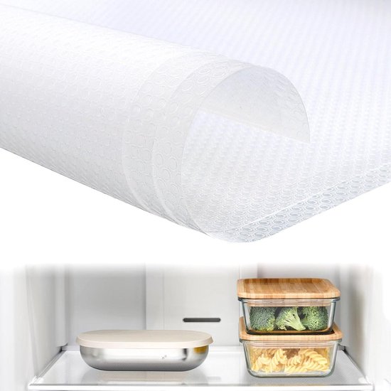 Laden mat transparante lade mat kast plank voering matten kasten pad antislip waterdichte kast placemat (kleur: madeliefje - transparant, maat: 0,45 x 5 m