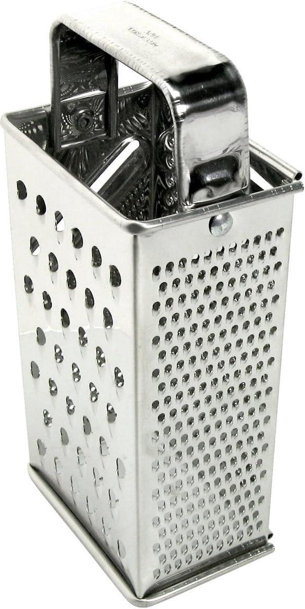 Grattugia inox a 4 lati - acciaio inox - 85x6x18 cm