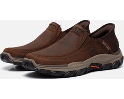Skechers Slip-ins Slip-ins Respected - Elgin - Heren Instappers - Bruin