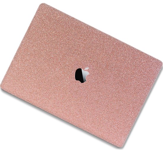Lunso - Housse - MacBook Pro 16 pouces - Glitter Rose Goud