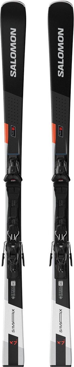 SALOMON s/max x7 ti and m10 Ski heren Zwart
