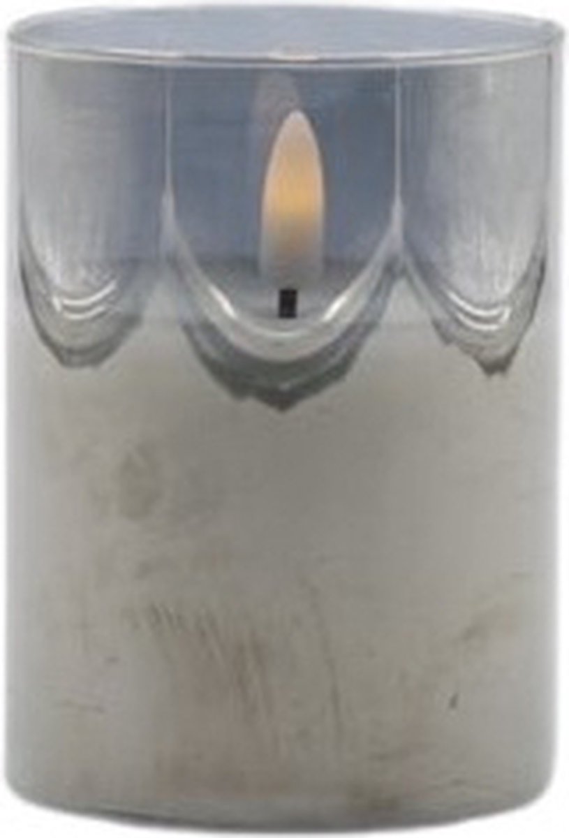 Mansion atmosphere Led sfeerlicht grijs 7,5x10cm
