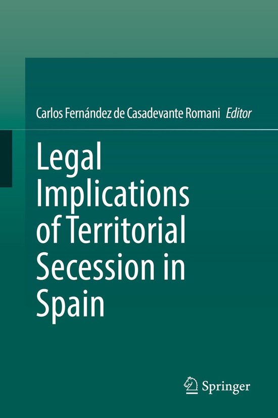 Legal Implications of Territorial Secession in Spain - cover