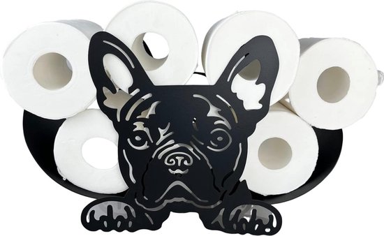 Toiletpapierhouder voor aan de muur, zelfklevend, van roestvrij staal