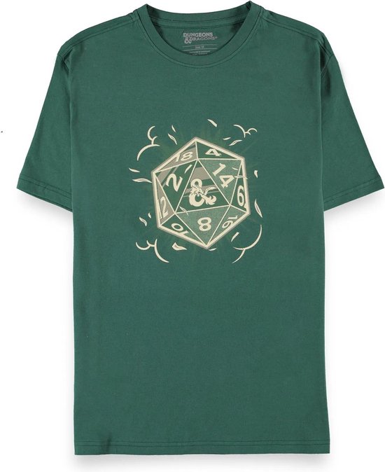 Dungeons & Dragons - Dice Heren T-shirt - L - Groen | bol