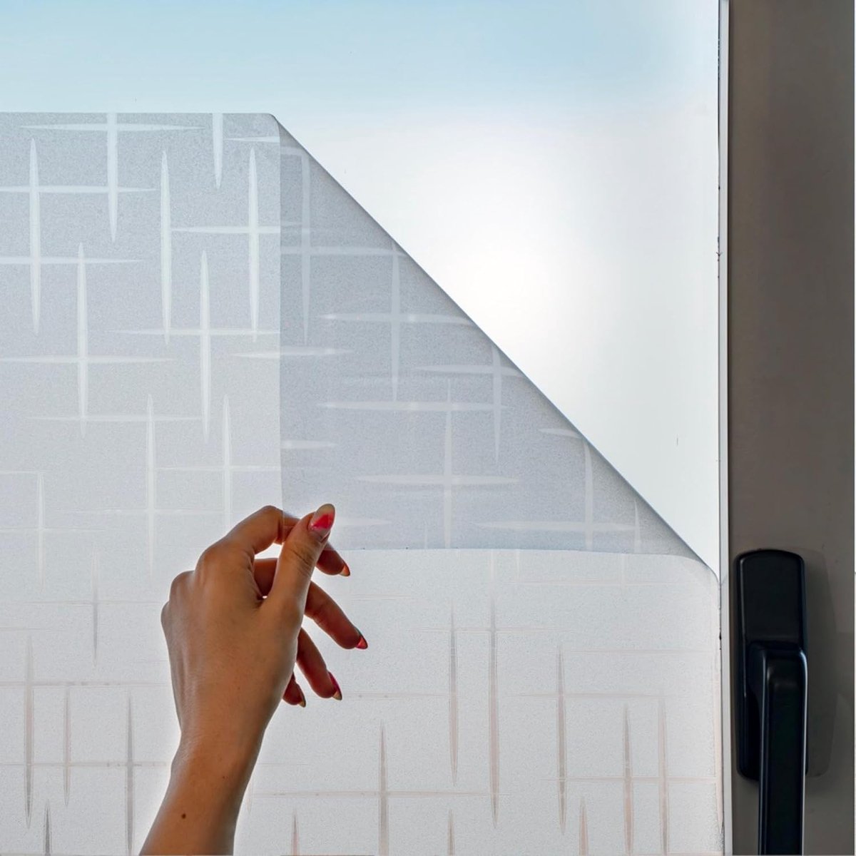 Solacis Privacy Folie Raam - Raamfolie - Folie Raam - Zichtwerend - Anti Inkijk Raamfolie - Must have voor uw privacy!