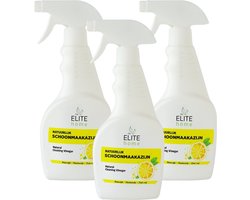 The Elite Home - Natuurlijke Schoonmaakazijn - 3 stuks
