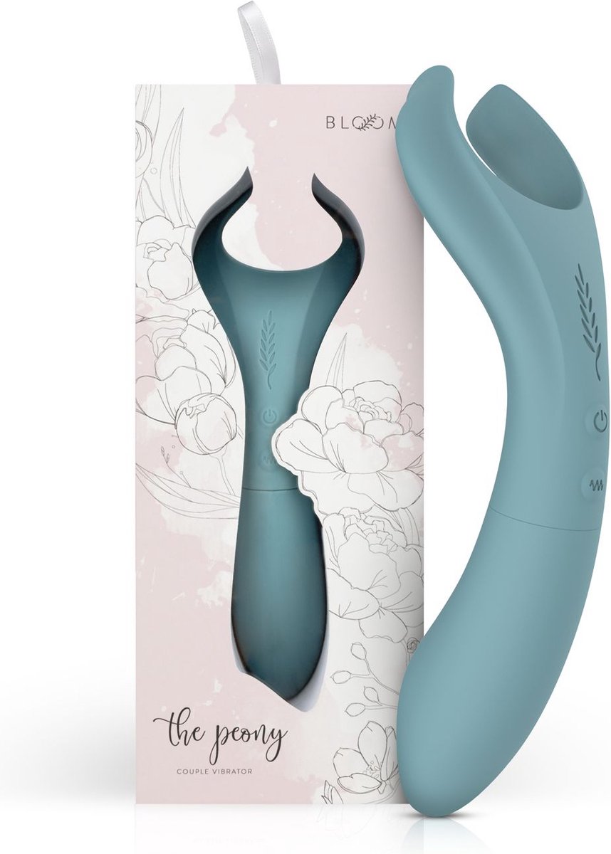Bloom - The Peony Koppel Vibrator - Groen