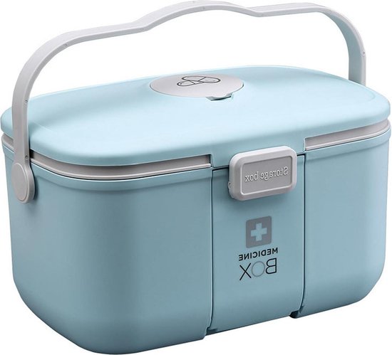 Grote Medicijnenopslag - Medicijnbox En Huisapotheekbox Voor Een Betere Sortering Van Medicijnen Grote Medicijnenopslag - Medicijnbox En Huisapotheekbox Voor Een Betere Sortering Van Medicijnen