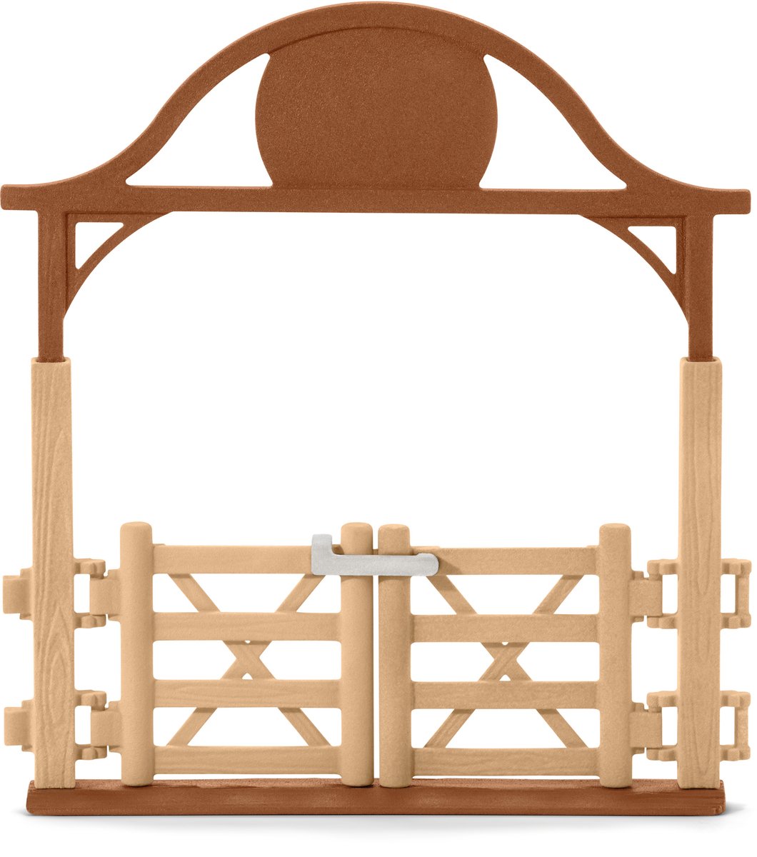 schleich HORSE CLUB - Paardenwei met toegangspoort - Accessoires - Kinderspeelgoed voor Jongens en Meisjes - 5 tot 12 jaar - 42434 — afbeelding 8