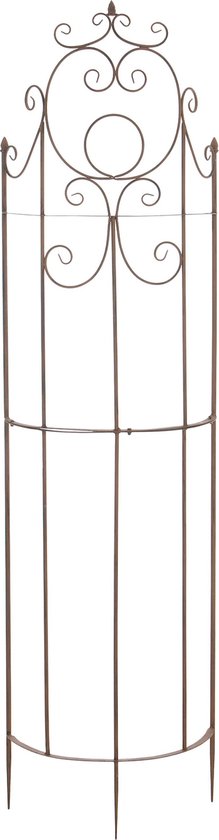 Clp Climbing Rack FLIEDER en fer, plante grimpante, support de plante, support de plante, support de Lierre , aide au rang, lierre de rang, treillis, - brun antique