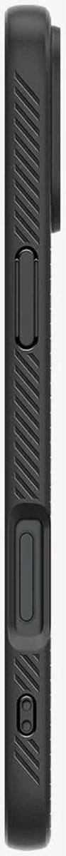 iPhone 16 Hoesje Spigen Liquid Air TPU Zwart - Slank, Shockproof, Grip, Draadloos Opladen - Afbeelding 3