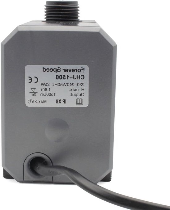 Zelfaanzuigende dompelpompen voor aquarium en vijver - 500 l/h-6000 l/u - waterpomp - pomp fonteinpomp