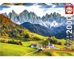 EDUCA - puzzel - 2000 stuks - herfst in de dolomieten