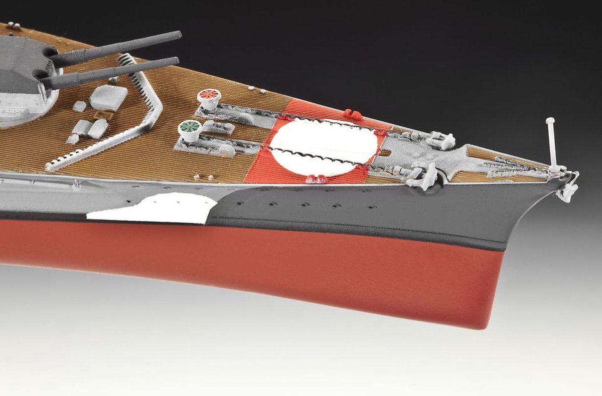 Revell Modelbouwpakket Schepen - 05098 Battleship Bismarck - Bismarck-klasse - Schip Plastic - 1:700 - Modelbouw — afbeelding 13