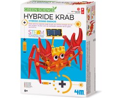 4M Wetenschap En Spel - Bouw Je Eigen Hybride Krab Robot - KidzLabs - Green Science - 5 Jaar