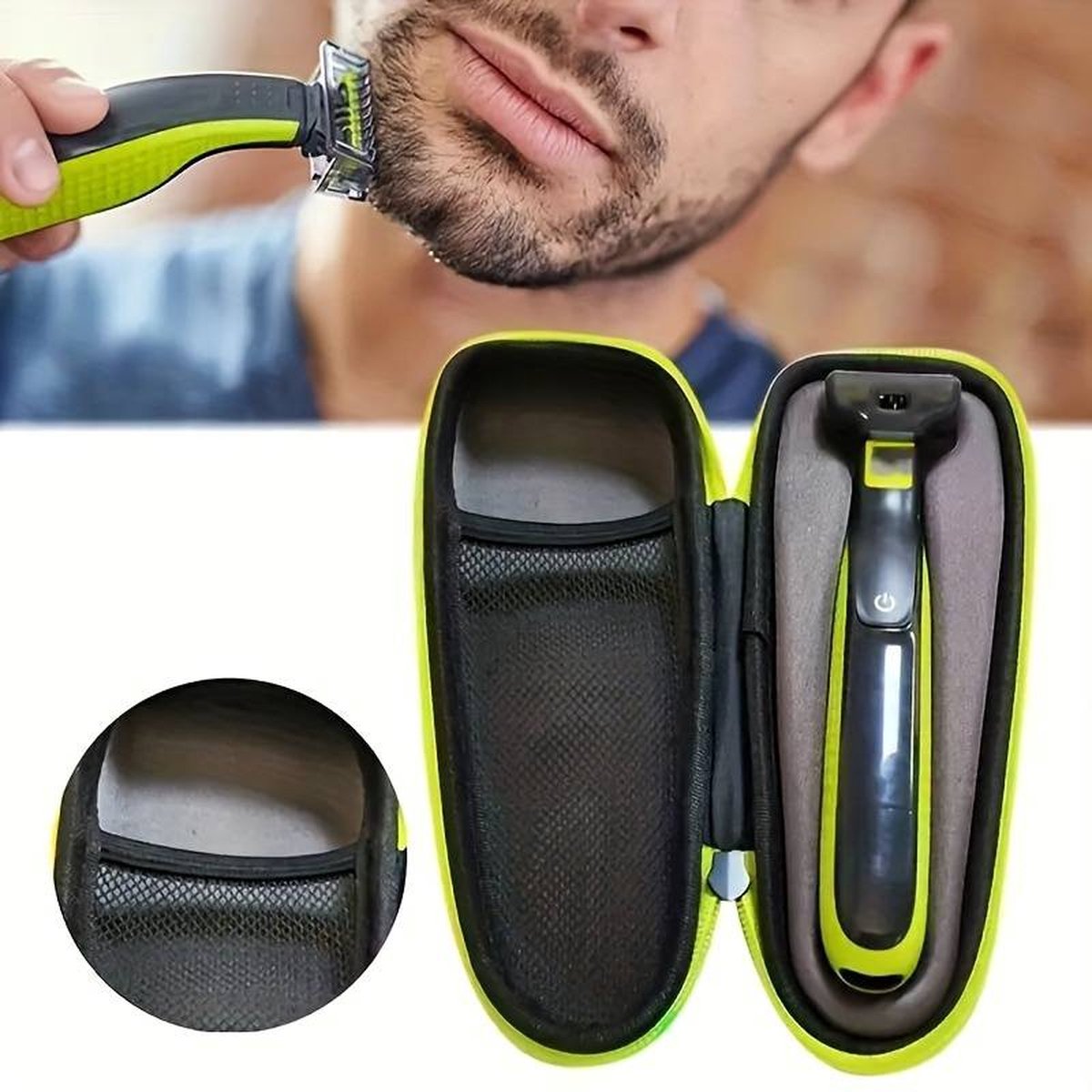 Étui Rigide Antichoc Pour Philips OneBlade - Mallette De Transport Neuve, Fabriqué En France