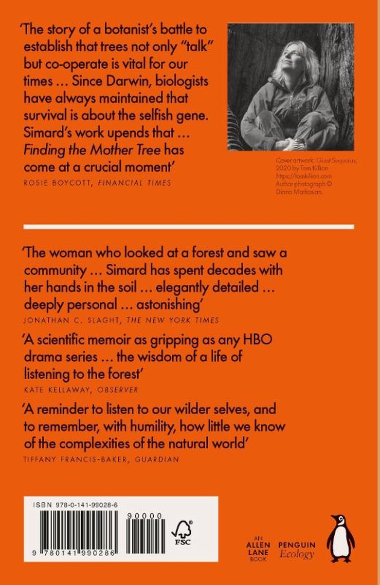 Finding the Mother Tree - back cover
