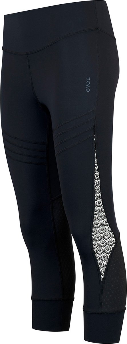 Evou 3/4 sportlegging Kari - Black Edition - maat M