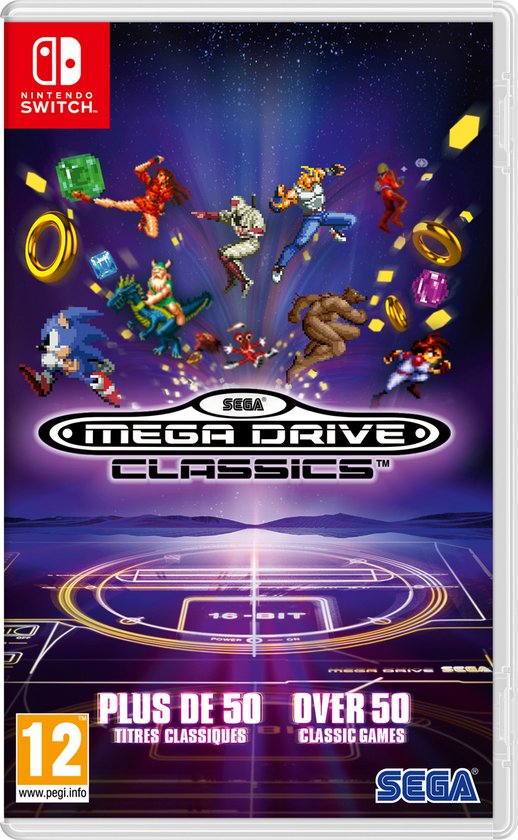 SEGA Mega drive Classics (Code-in-a-box) - Nintendo Switch versie
