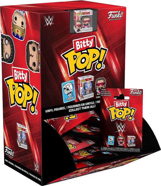 Foto: Funko wwe bitty pops mystery figuur collectible figurine