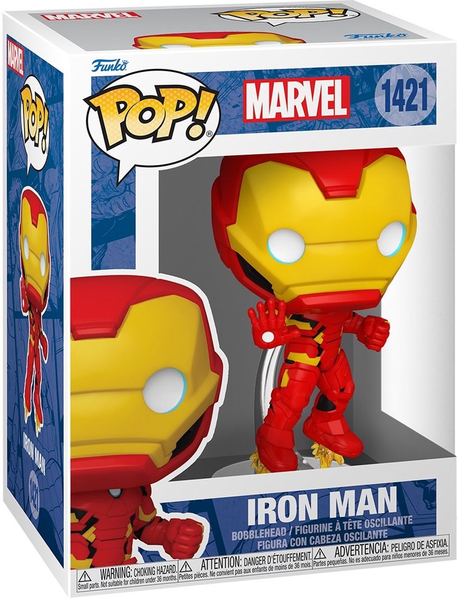 Pop Marvel: Iron Man - Funko Pop #1421 — afbeelding 5