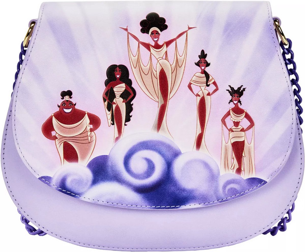 Disney Loungefly Crossbody Bag Hercules Muses