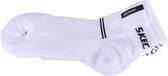 Skechers 5PPK Wm Mesh Ventilation Quarter Chaussettes SK42017006-1000, Unisexe, Wit, Chaussettes, taille: 35-38