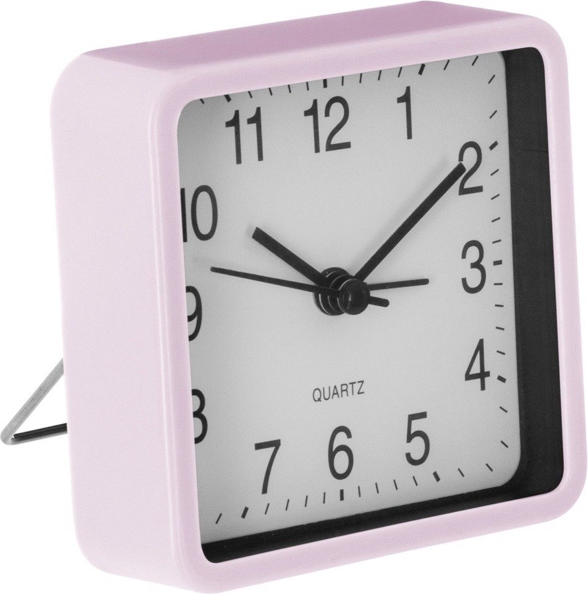 Stille wekker voor de slaapkamer, klok met QUARTZ-mechanisme