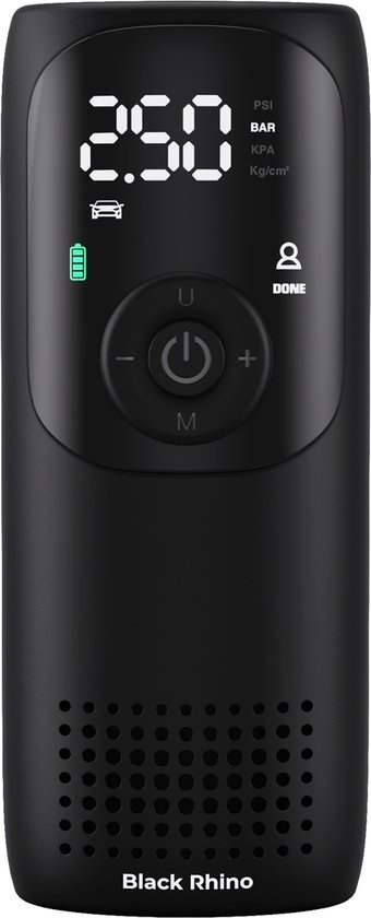 Black Rhino LP2 - 6-In-1 Draagbare Luchtcompressor