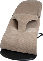 Baby's Only Wipstoelhoes Sense - Beschermingshoes voor wipstoel - Hoes wipstoel - Clay - o.a. geschikt voor Mimi wipstoel - Q-Bouncer